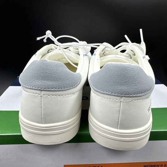 Tretorn “Serve” Women’s White/Blue 8.5 Memory Foam Footbed Sneaker Shoes NEW - Picture 6 of 16